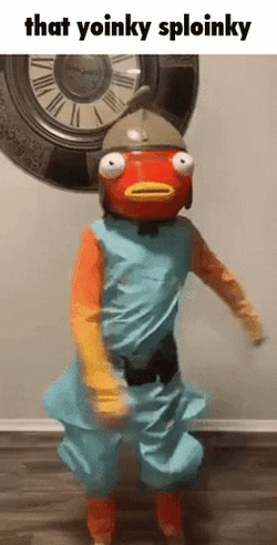 Fortnite Meme Fishstick Lively Dance GIF
