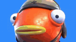 Fortnite Meme Fishstick Wide Smile GIF