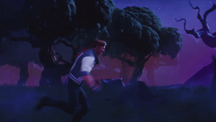 Fortnite Meme Running GIF
