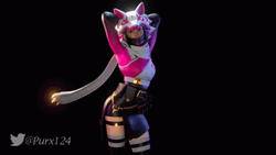 Fortnite Skin Zero Two Dance GIF