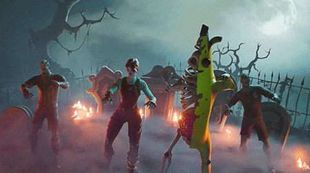 Fortnite Skins Peely Bone Ghoul Trooper GIF