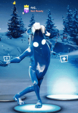 Fortnite Skins Polar Peely GIF