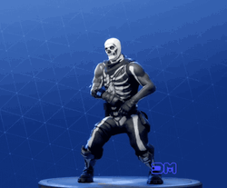 Fortnite Skull Trooper Pumped Up Dance Clip GIF