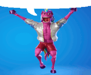 Fortnite Sparklemane Sticker GIF