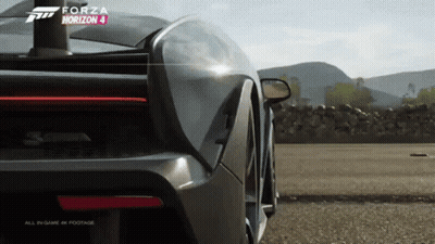 Forza Horizon 4 Car Advertisement GIF