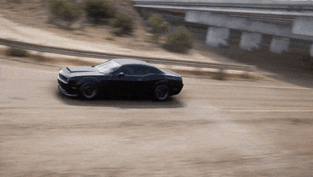 Forza Horizon 5 Dodge Challenger Srt Demon GIF