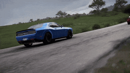 Forza Horizon 5 Dodge Challenger Srt Super Stock GIF