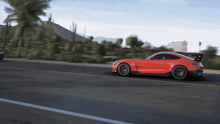 Forza Horizon 5 Mercedes Amg Gt Black Series GIF