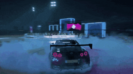Forza Horizon 5 Nissan Gt R Black Edition GIF