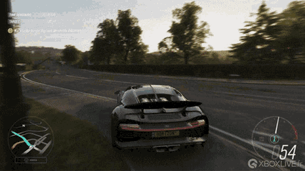 Forza Horizon Bugatti Chiron GIF