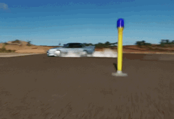 Forza Motorsport 7 White Car Swifts Fast GIF