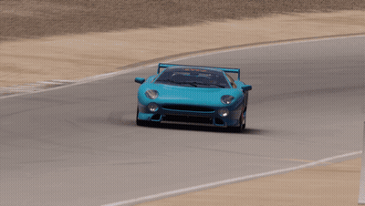 Forza Motorsport Jaguar Xj220s Twr GIF