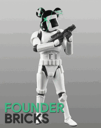 Founder Bricks Stormtrooper GIF