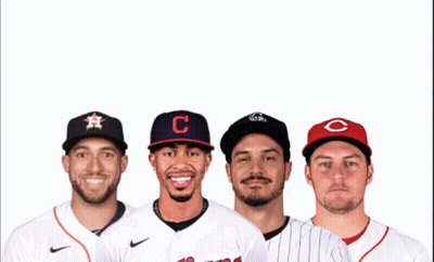 Four Baseball Players Future Met Super Team GIF