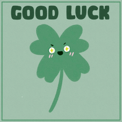 Four Leaf Of Good Luck GIF