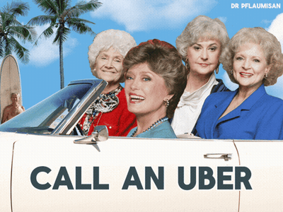Four Women Sitting in Car