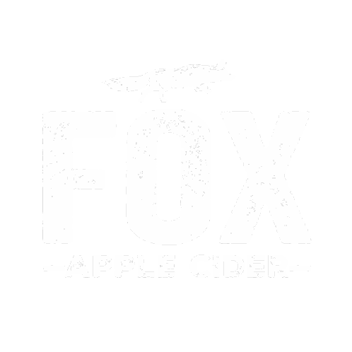 Fox Apple Cider Logo Sticker