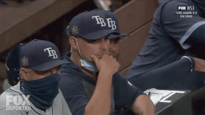 Fox Deportes Rays Vs Cubs Baseball GIF