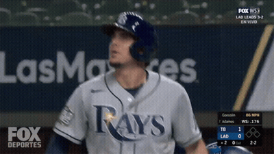 Fox Deportes Rays Vs Dodgers Baseball GIF
