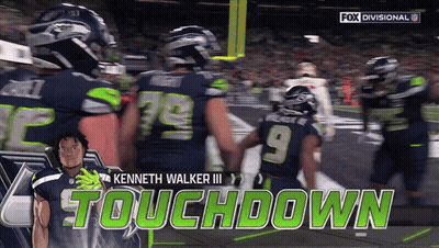 Fox Divisional Ad Seahawks Vs Vikings Football Game GIF