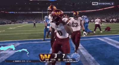 Fox Divisional Football Game 37-7 GIF