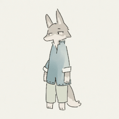Fox Next To Goat GIF