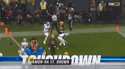 Fox NFL Ad Detroit Lions Vs Green Bay Packers GIF