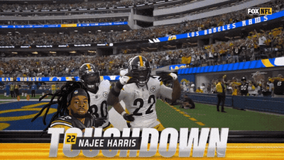 Fox NFL Ad For Najee Harris And The Steelers GIF