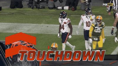 Fox NFL Advertisement Touchdown Bears Packers GIF