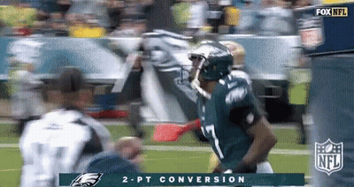 Fox NFL Broadcast 2 Pt Conversion GIF