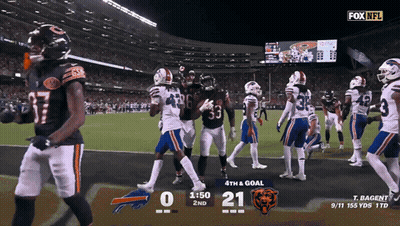 Fox NFL Broadcast Bears Vs Bills Football GIF