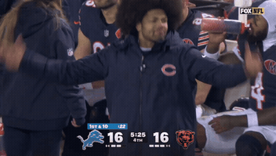 Fox NFL Broadcast Bears Vs Lions GIF