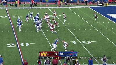 Fox NFL Broadcast Bills Vs Washington Redskins GIF