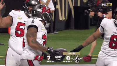 Fox NFL Broadcast Bucaneers Vs Saints GIF