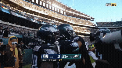 Fox NFL Broadcast Eagles Vs Redskins GIF