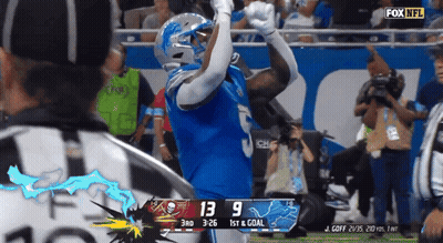 Fox NFL Broadcast Football Game Score 13 9 GIF