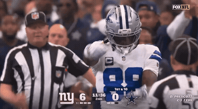 Fox NFL Broadcast Giants Vs Cowboys GIF