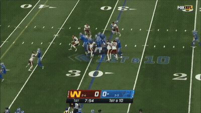 Fox NFL Broadcast Lions Vs Redskins GIF