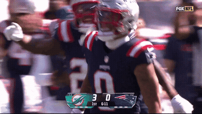 Fox NFL Broadcast Patriots Vs Miami Dolphins Football Game GIF