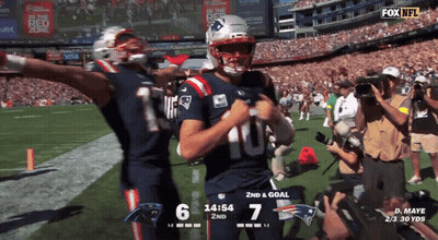 Fox NFL Broadcast Patriots Vs Ravens GIF