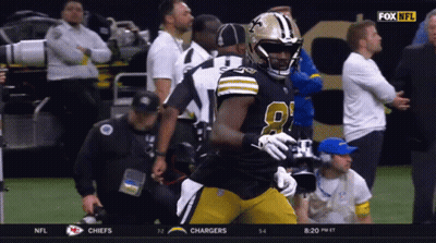 Fox NFL Broadcast Saints Vs Chargers GIF