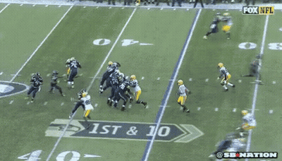 Fox NFL Broadcast Seahawks Vs Packers GIF