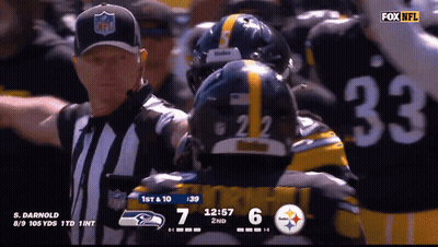 Fox NFL Broadcast Seahawks Vs Pittsburgh Steelers GIF