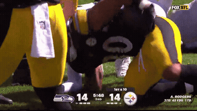 Fox NFL Broadcast Seahawks Vs Steelers GIF