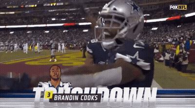 Fox NFL Broadcast Shows Brandin Cooks GIF