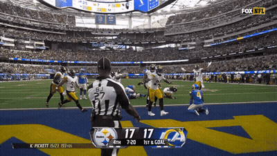 Fox NFL Broadcast Steelers Vs Rams GIF