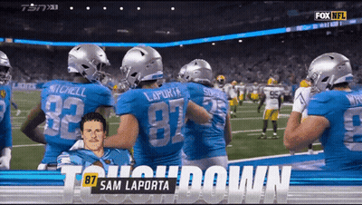 Fox NFL Broadcast With Sam LaPorta