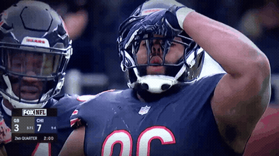 Fox NFL Football Game Bears Vs Chicago Bears GIF
