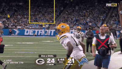 Fox NFL Football Game In Detroit GIF