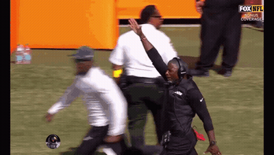Fox NFL Game On Soccer Field GIF
